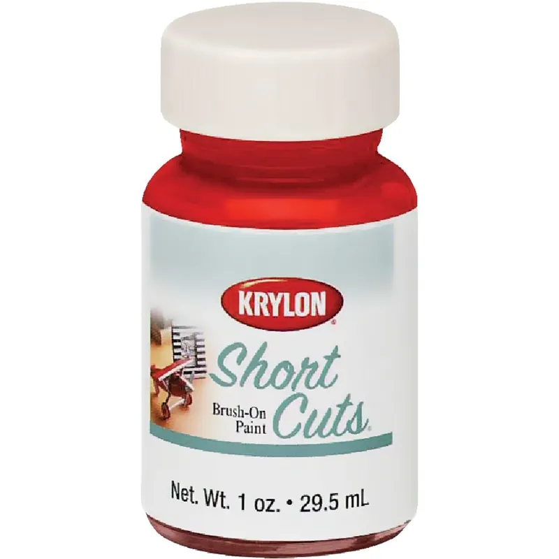 Krylon SCB-005 Short Cuts Red Pepper High Gloss 1 Fl Oz Hobby Paint