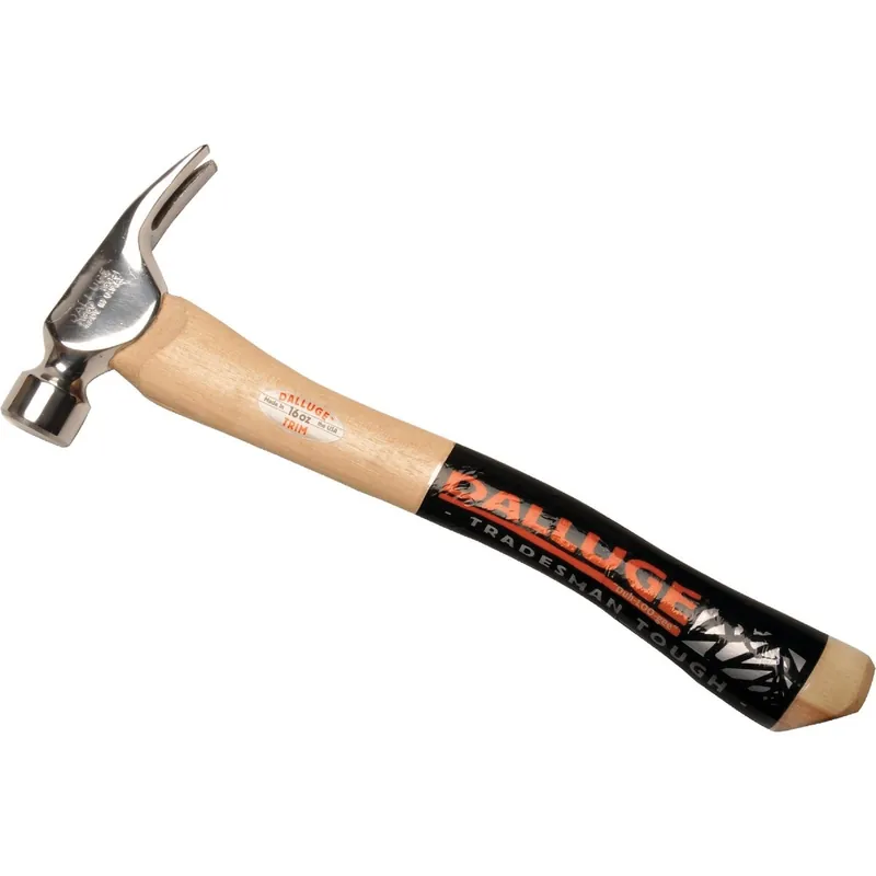 Dalluge 01650 smooth-face curved claw hammer 16 oz