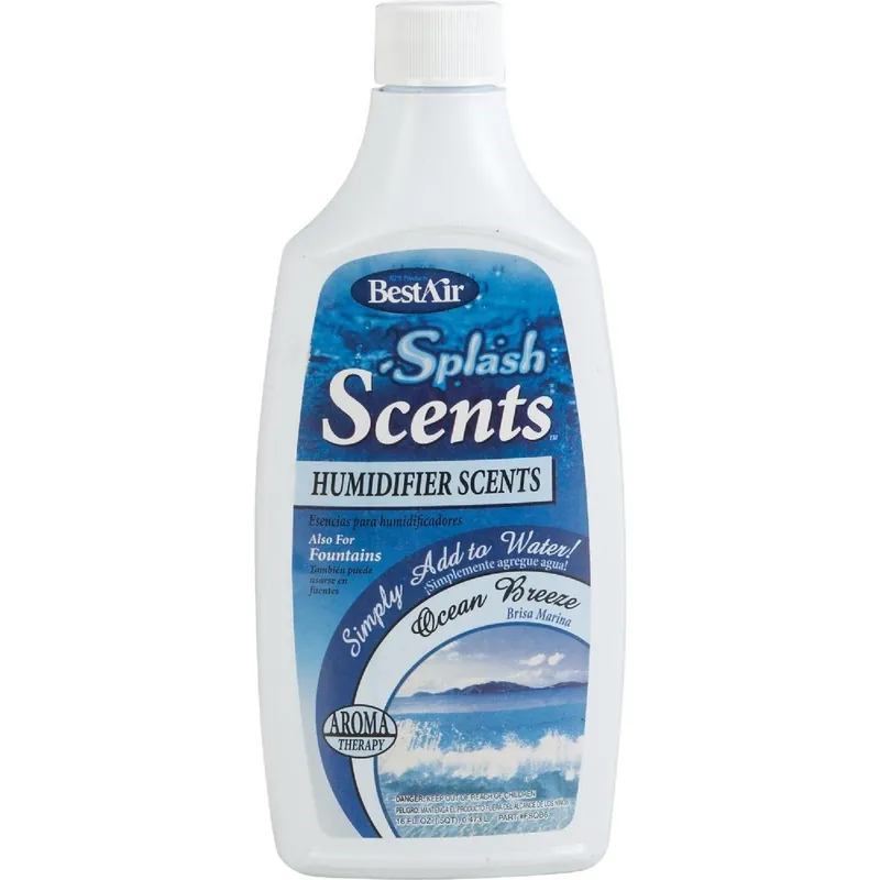 BestAir FSOB-PDQ-6 Best Air Splash Scents 16 Oz Ocean Breeze Humidifier Fragrance