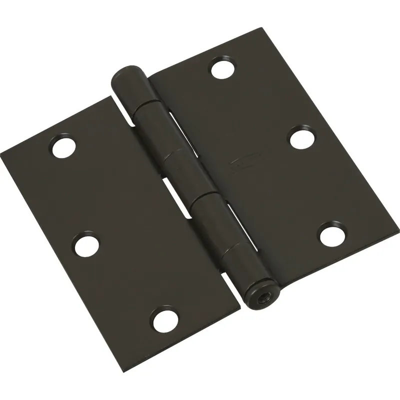 National N830203 Square Oil Rubbed Bronze Door Hinge