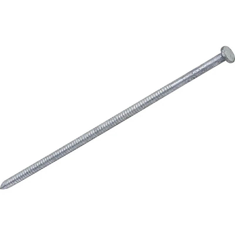 Grip-Rite 40HGTPOBK 40d x 5 In. 7 ga Hot Galvanized Ring Shank Pole Barn Nails (840 Ct., 30 Lb.)