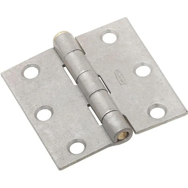 National N208827 2-1/2 In. Galvanized Removable Pin Broad Hinge