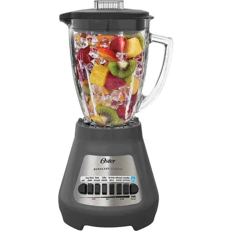 Oster BLSTMEGG00000 Classic Series 8-Speed Gray Blender