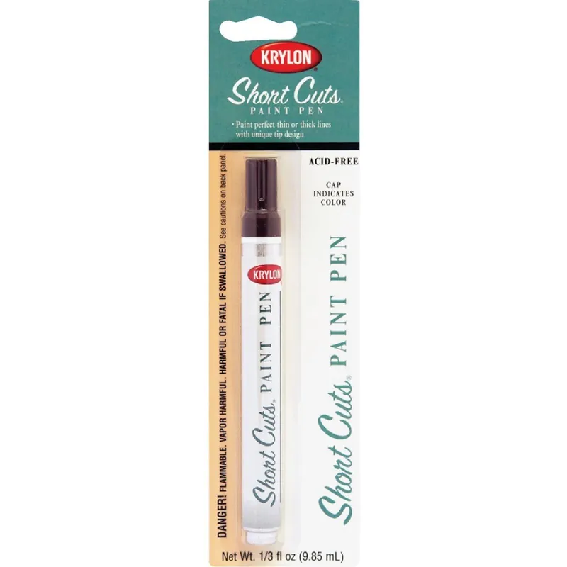Krylon SCP-905 Krylon Short Cuts 1/3 Fl Oz Espresso Gloss Paint Pen