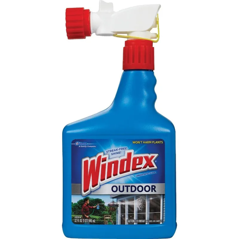Windex 10122 Outdoor Glass & Surface Cleaner 32 Oz.
