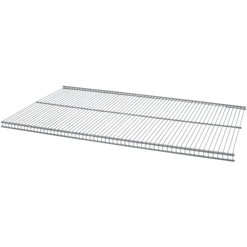 Organized Living 1813123645 FreedomRail 3 Ft. W. x 12 in. D Profile Ventilated Closet Shelf, Nickel