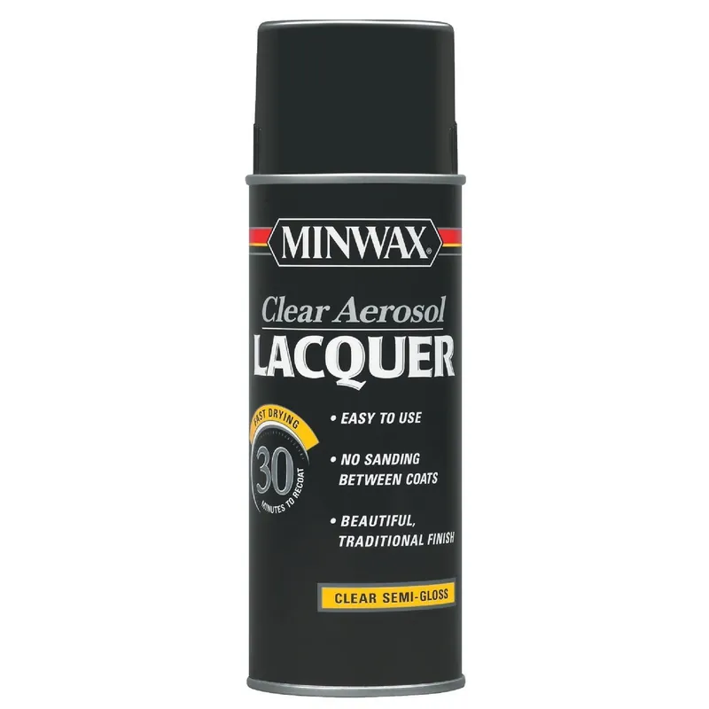 Minwax 152050000 Clear Semi-Gloss Spray Lacquer
