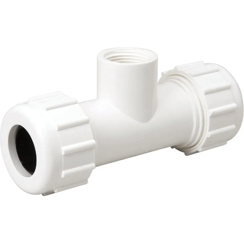 B&K 162-103 MUE162-103 FIP Plastic Compression PEX Tee