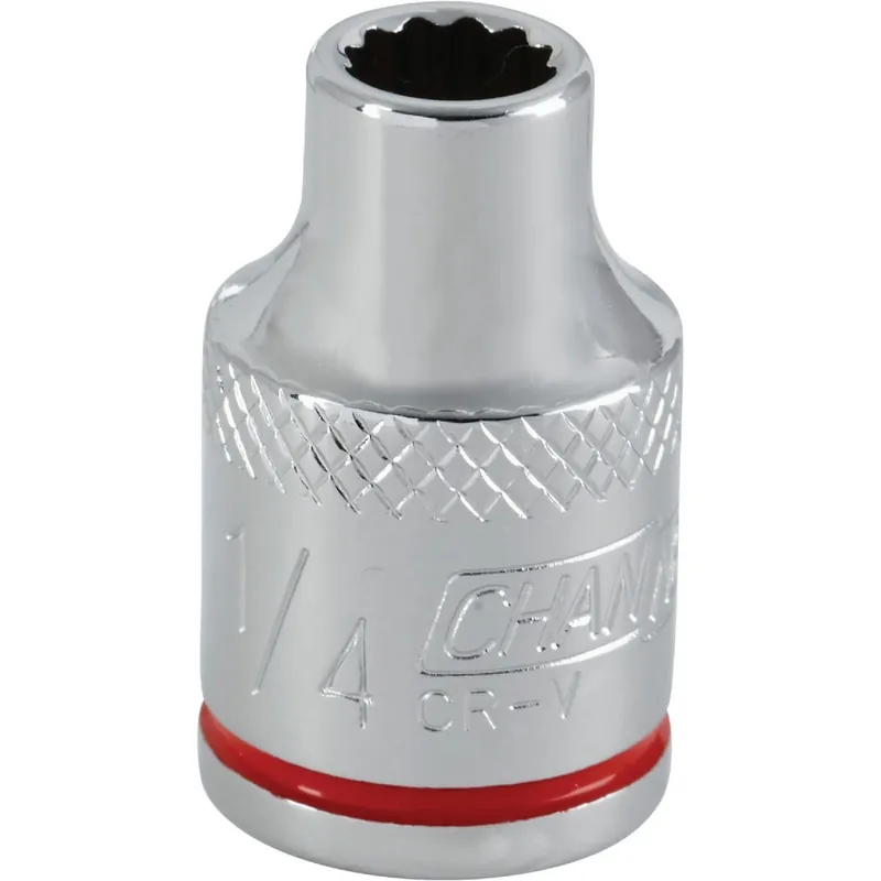 Channellock 350989 3/8 In. Drive 1/4 In. 12-Point Shallow Standard Socket