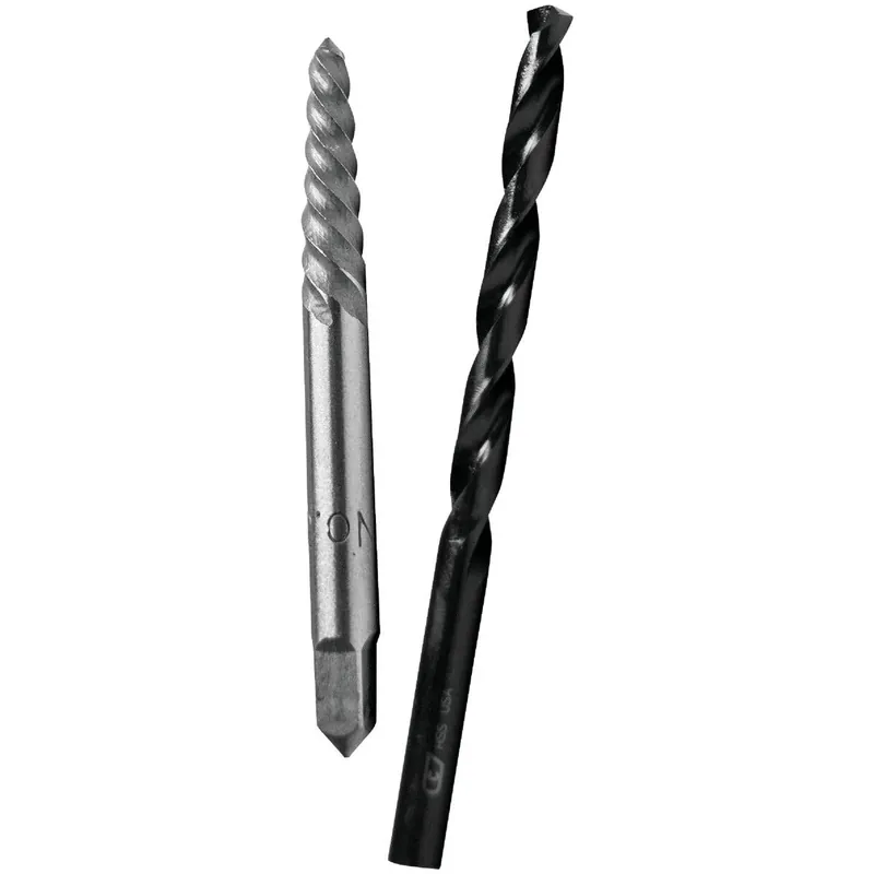 Century Drill Tool 73504 Screw Extractor & Drill Bit Combo