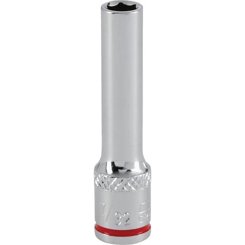 Channellock 397962 1/4 In. Drive 7/32 In. 6-Point Deep Standard Socket