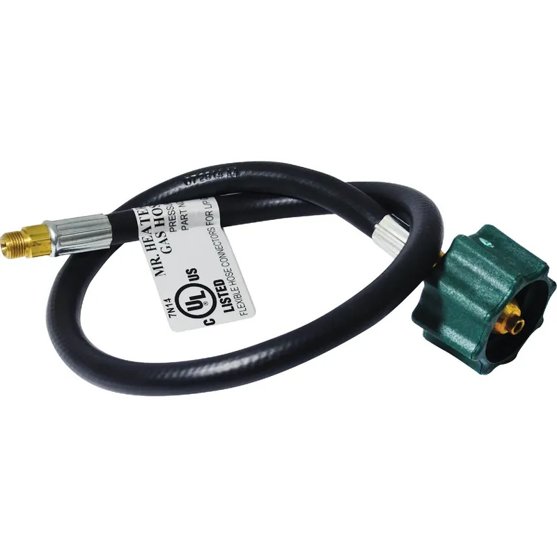 Mr Heater F271158-12 MR. HEATER 12 In. x 1/4 In. Inverted Male Flare x 3/8 In. Acme Nut LP Hose Assembly