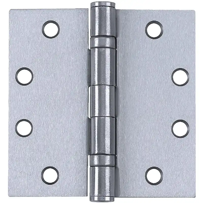 Tell HG100319 Commercial Stainless Steel 4 In. Square Ball Bearing NRP Hinge