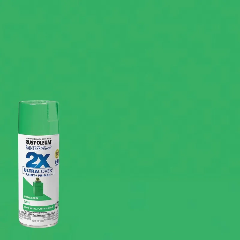 Rust-Oleum 334055 Painter's Touch 2X Ultra Cover 12 Oz. Gloss Paint + Primer Spray Paint