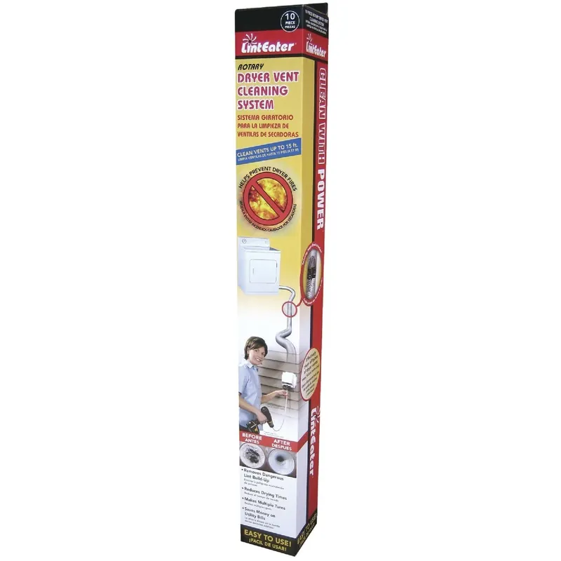 LintEater RLE202 Dryer Vent Cleaning System (10 Piece)