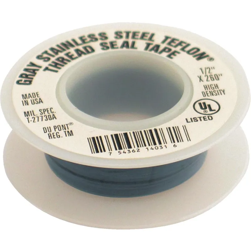 PLUMBEEZE TT260-SS 1/2 In. x 260 In. Non-Stick Coating Thread Seal Tape
