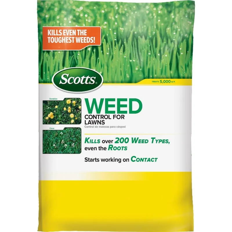 Scotts 49801C Ready to Use Granules Weed Killer for Lawns