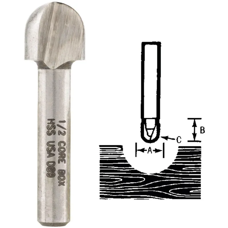 Vermont American 23122 Carbide 3/8 In. Corebox Bit