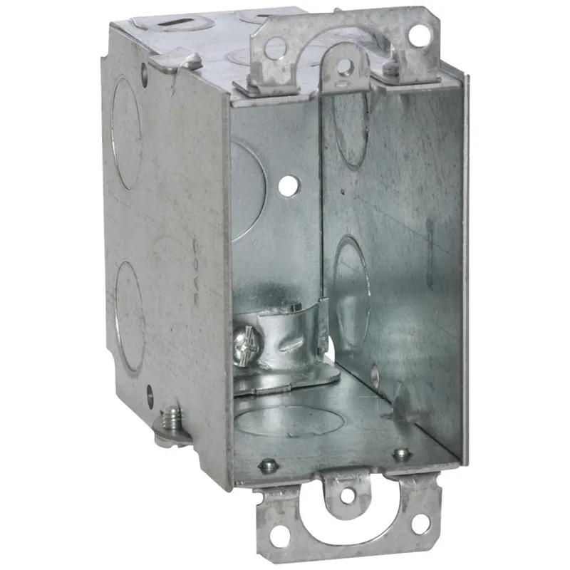 Southwire G603-R-UPC 1-Gang Steel Welded Wall Box