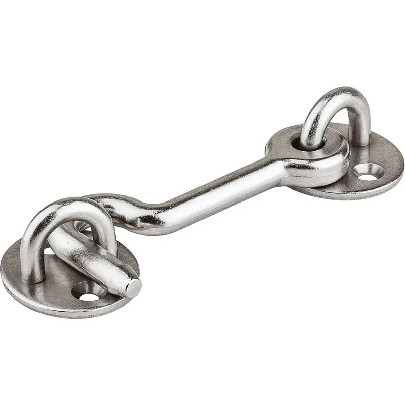 National N187036 Barn Door Satin Nickel Privacy Hook