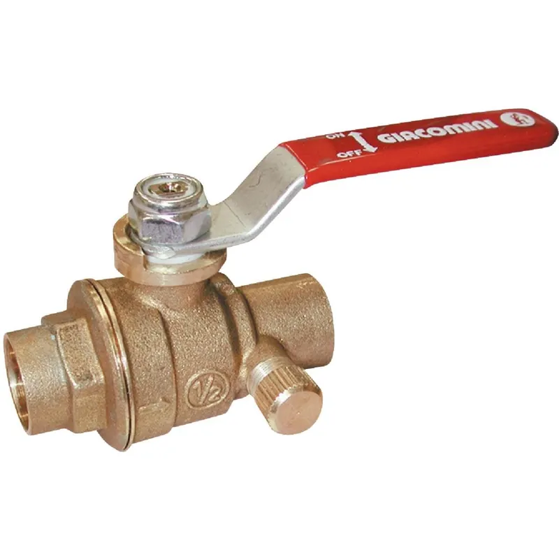 ProLine 107-553NL 1/2 In. C X 1/2 In. C Forged Brass Full Port Ball Valve