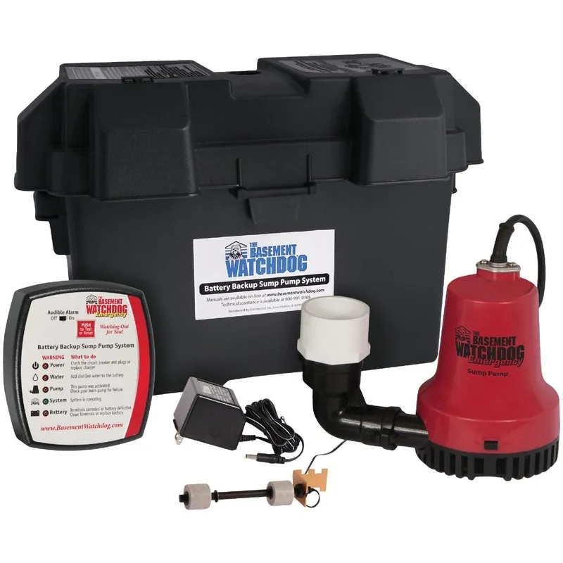The Basement Watchdog BWE Emergency Backup Sump Pump System