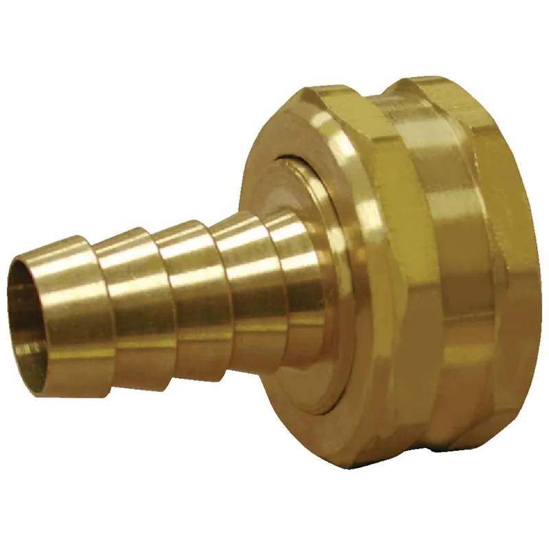Anderson Metals 737046-1212 Barb x FHT Brass Hose Swivel