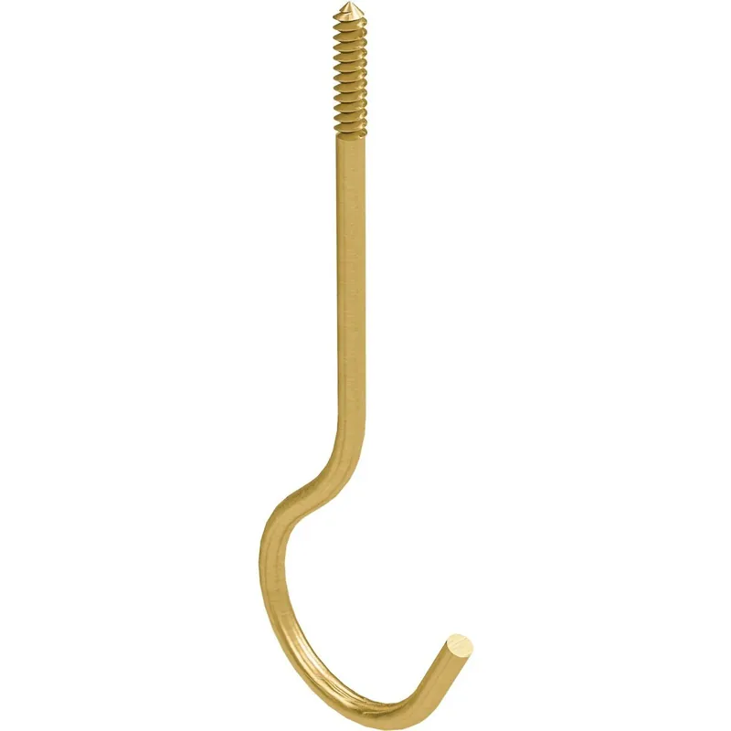 National N275214 Brass Ceiling Hook