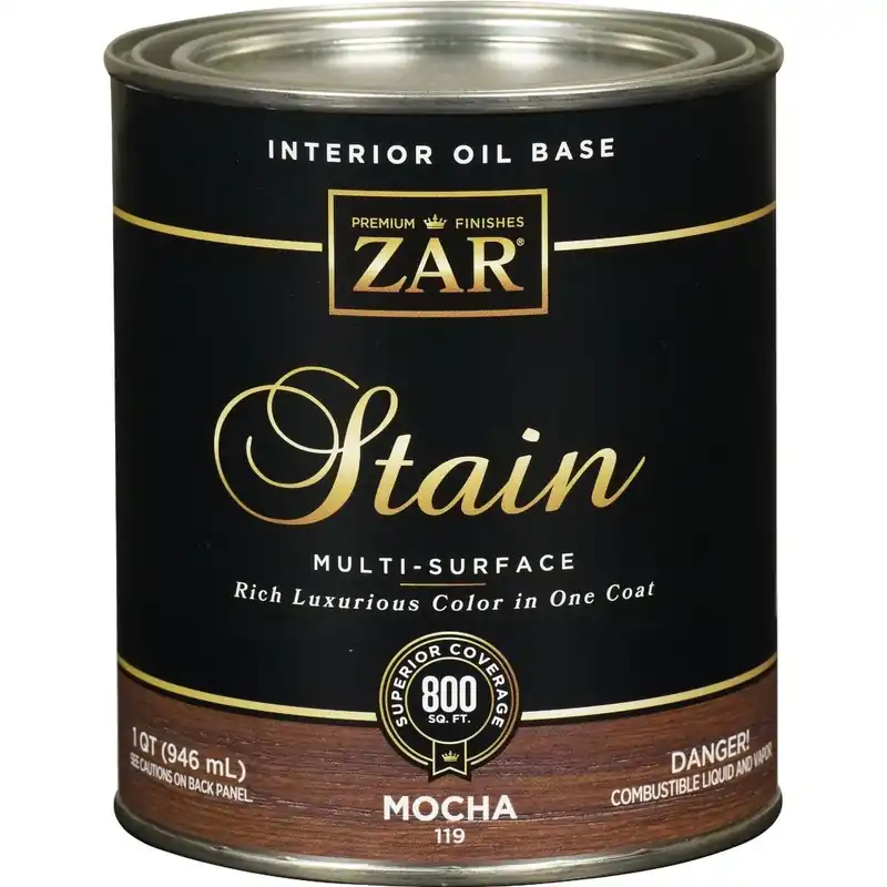 ZAR 11912 Oil-Based Wood Stain Mocha 1 Qt. Replacement MPN