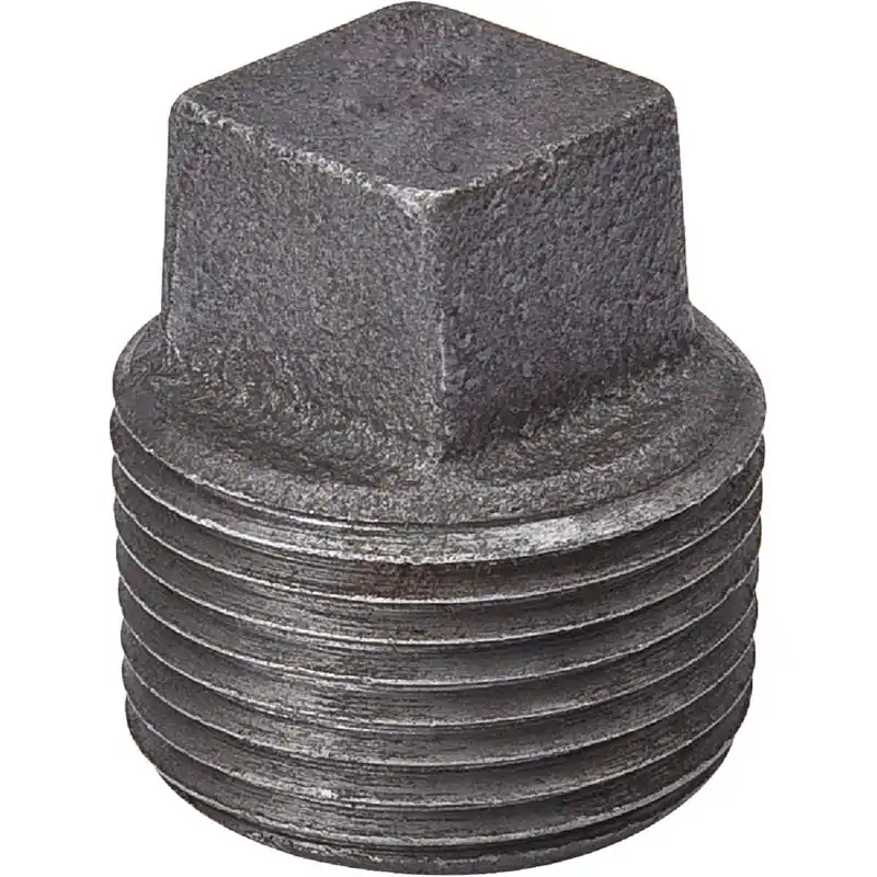 B&K 521-808BG 2 In. Malleable Black Iron Pipe Plug