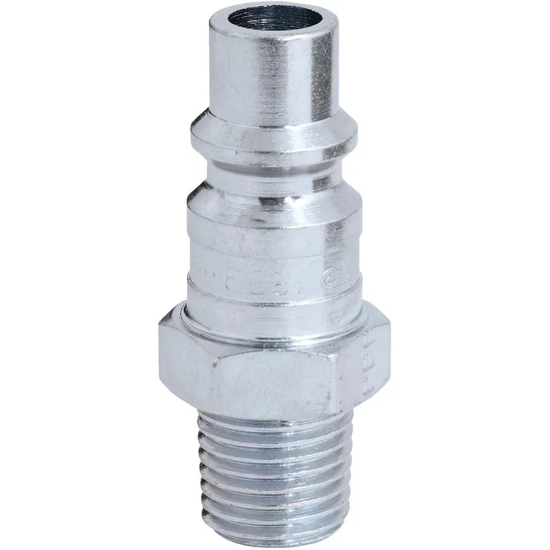 Milton S-1839 1/4 In. NPT H-Style Male Steel-Plated Plug