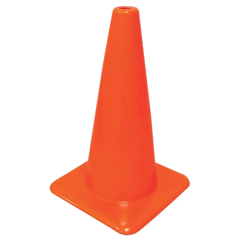 Safety Works SWFM18-VPD10 Professional 18 In. H. Hi-Vis Orange Safety Cone