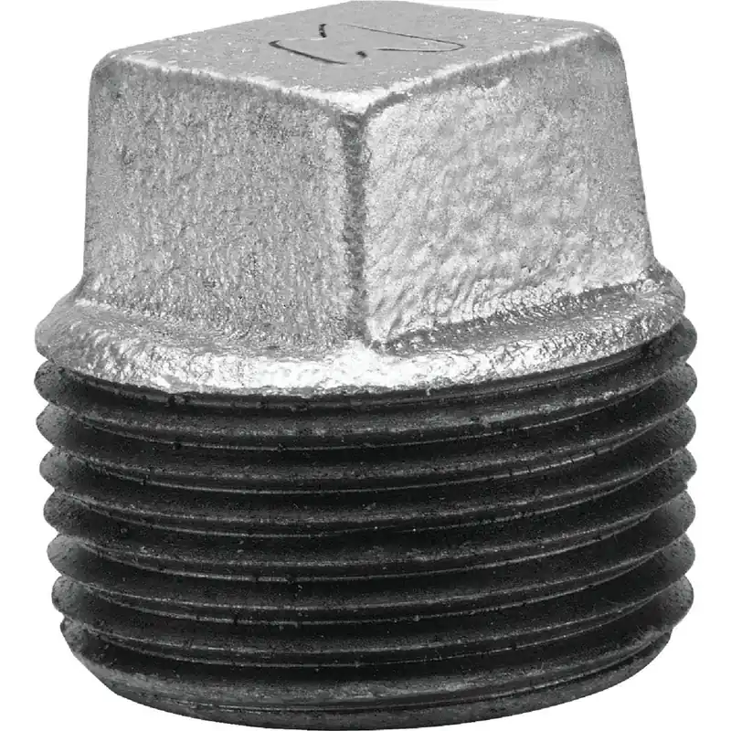 Anvil 8700160057 Malleable Iron Galvanized Plug 1-1/2 In. Each