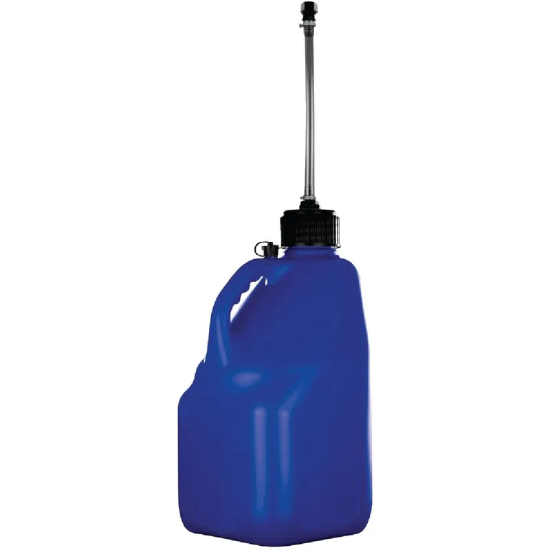 VP Racing Fuels 4073 Plastic Product Formers 5 Gal. Square Utility Jug Blue