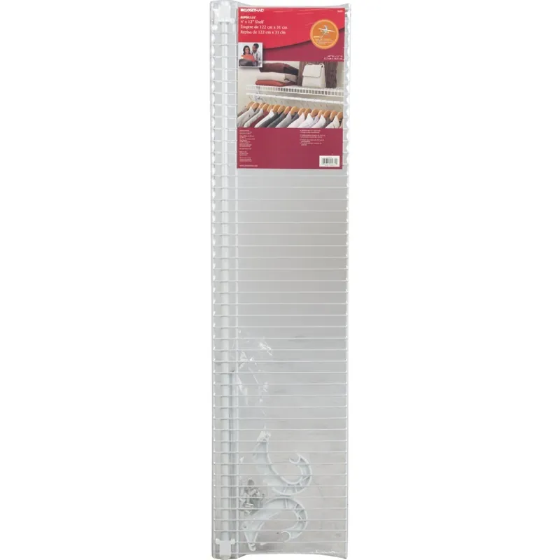 Closetmaid 563100 Ventilated Shelf Kit 4 Ft. W. x 12 In. D.