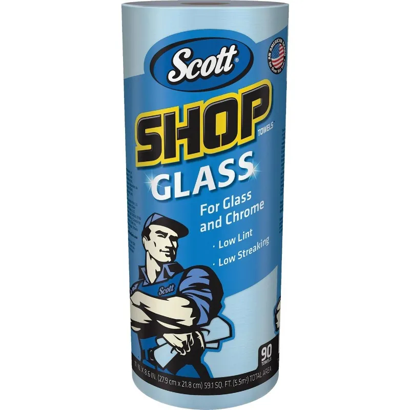 Scott 32896 Glass Shop Towel 11 In. W x 8.6 In. L 90 Count