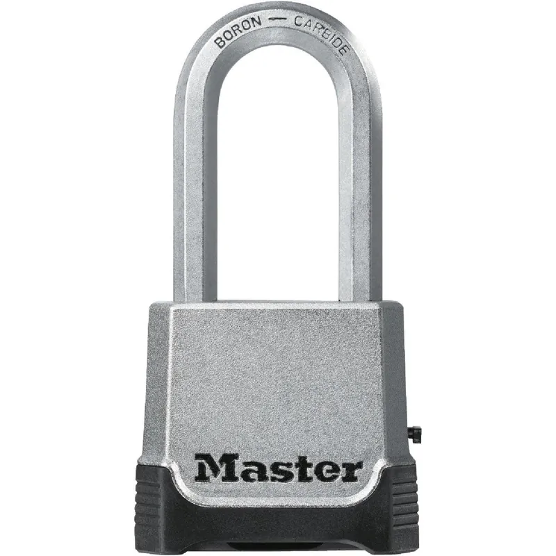 Master Lock M176XDLHHC Magnum 2-1/4 In. Zinc Die-Cast Resettable Combination Padlock
