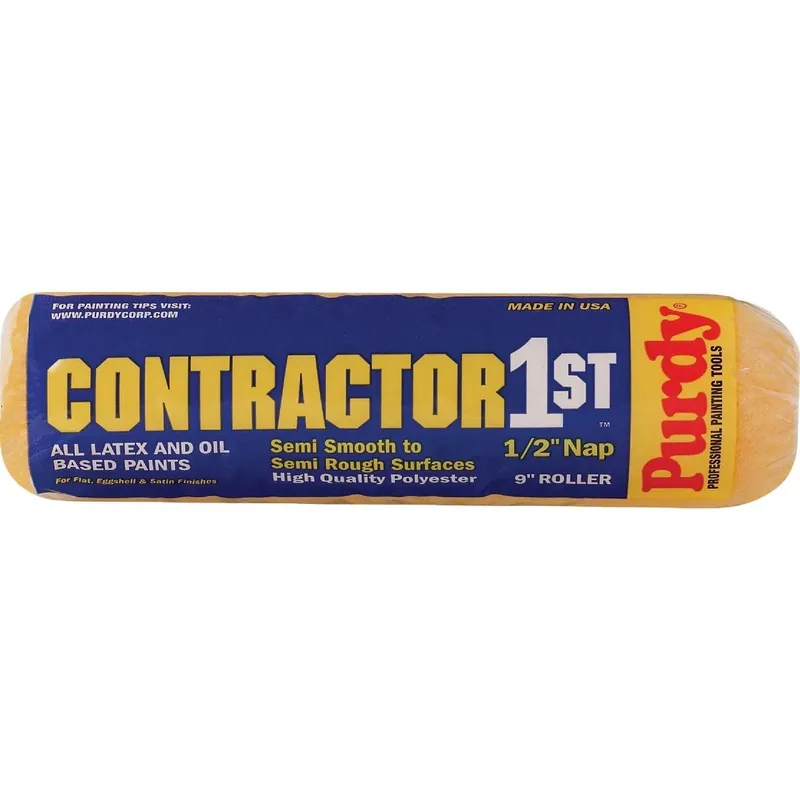 Purdy 144688093 Contractor 1st 9 In. x 1/2 In. Knit Fabric Roller Cover