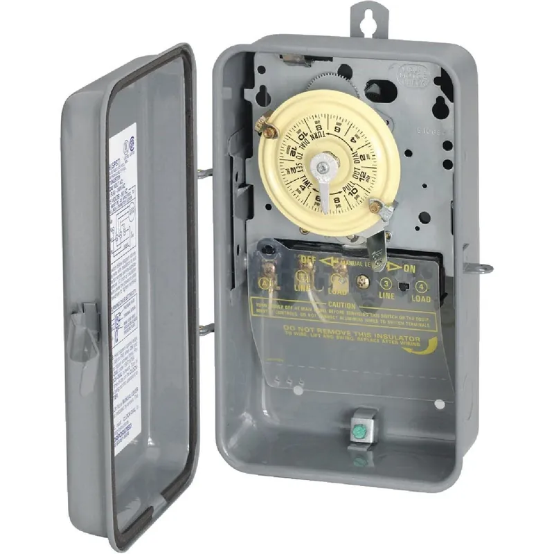 Intermatic T101RD89 Mechanical Outdoor Timer 40A 120V 4000W