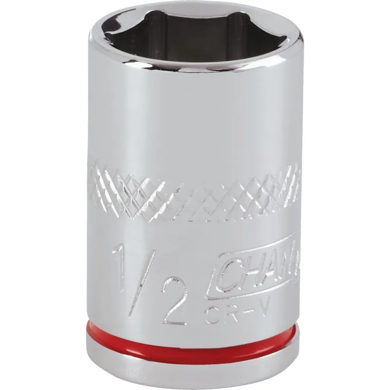 Channellock 302668 3/8 In. Drive 1/2 In. 6-Point Shallow Standard Socket
