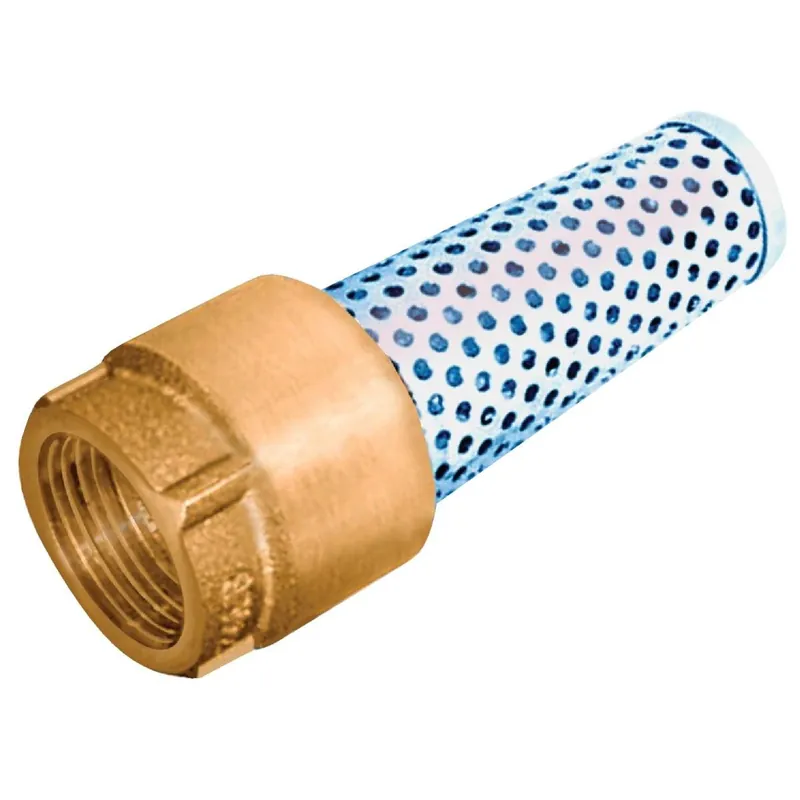 Simmons 7405 1-1/4 In. 200 psi Bronze Foot Valve Lead Free