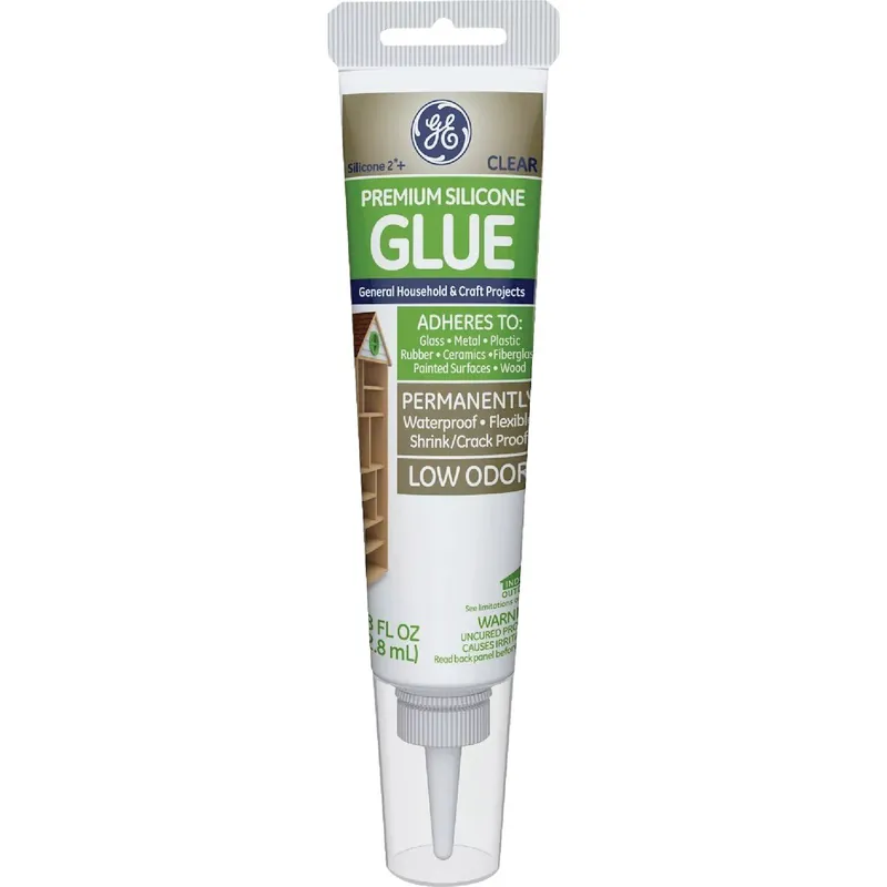 GE 2823396 Premium Silicone 2 Glue 2.8 Oz