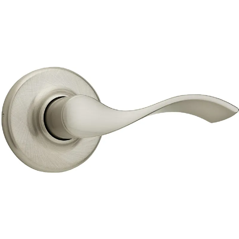 Kwikset 200BL15CPV1 Satin Nickel Balboa Passage Door Lever