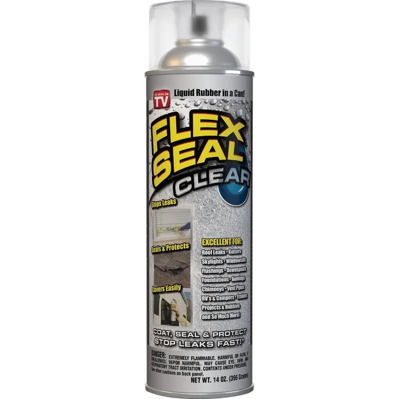 Flex Seal FSCL20 14 Oz. Spray Rubber Sealant Clear