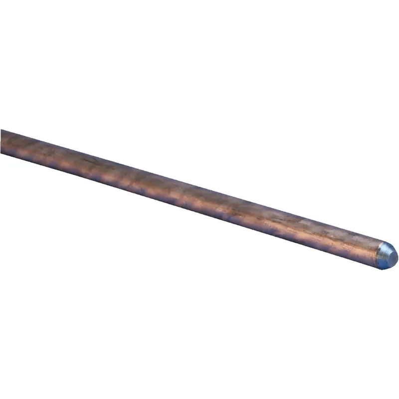 Erico 615840UPC 5/8 In. x 4 Ft. Steel Core Copper Bonded Ground Rod