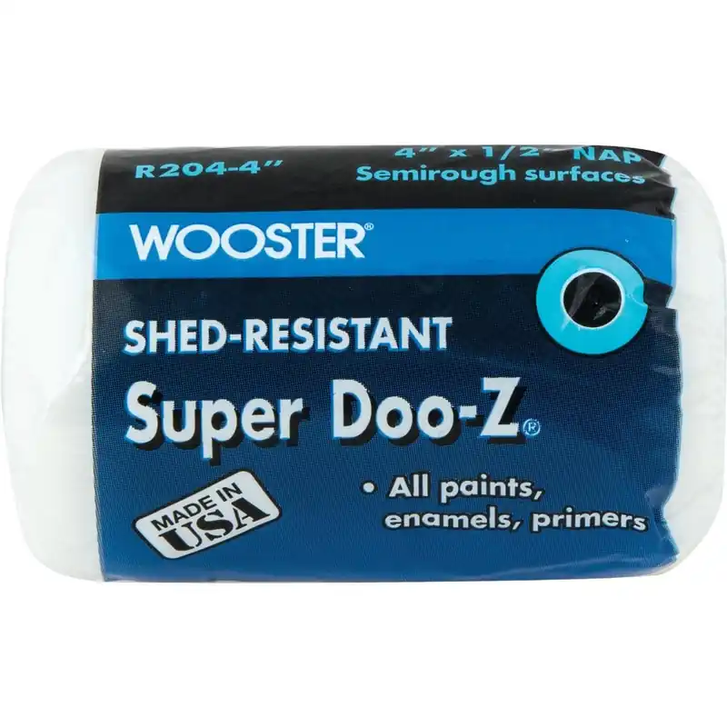 Wooster Brush R204-4 Super Doo-Z 4 In. x 1/2 In. Woven Fabric Roller Cover