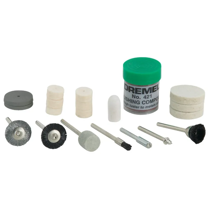 Dremel 726-01 Cleaning/ Polishing Rotary Tool Accessory Kit (20-Piece) Replacement MPN