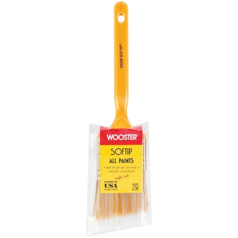 Wooster Brush Q3208-2 Wooster Softip 2 In. Angle Sash Paint Brush