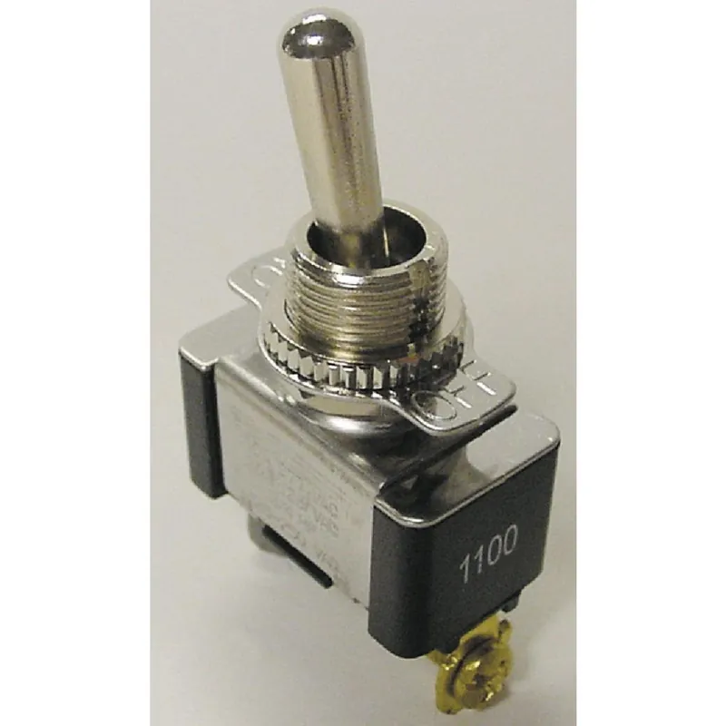 Gardner Bender GSW-110 Heavy-Duty SPST Screw Moisture Resistant Toggle Switch