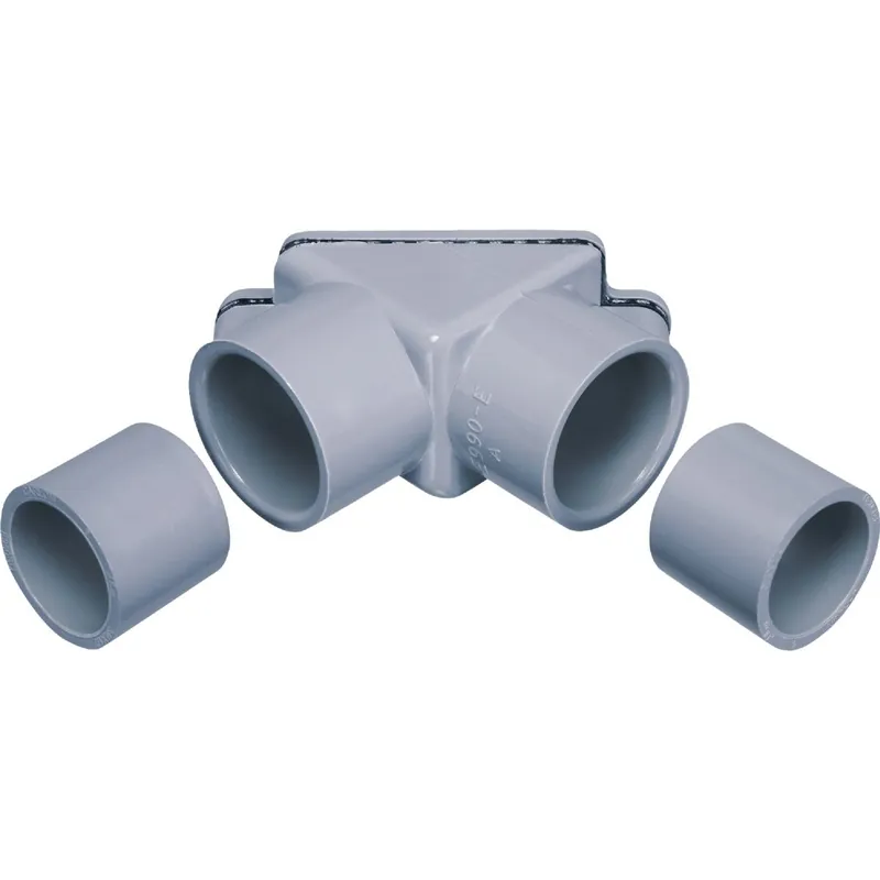 ABB E990DER-CAR Carlon 1/2 In. to 3/4 In. 90 Deg PVC Pull Elbow